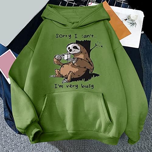 Kuaileya Ženske dukseve Žene Slatka dukserica Hoodie za teen Girls Objave Hoodie Dukseri za žene Loše Fit