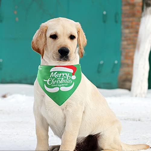 Personalizirani ovratnik za pse za kućne ljubimce kućni ljubimac dvostruki božićni kućni ručnik pas trokutasti zavoj za ručnik za