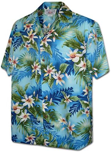 Pacifičke legende Tropske tiare cvjetne muške havajske majice