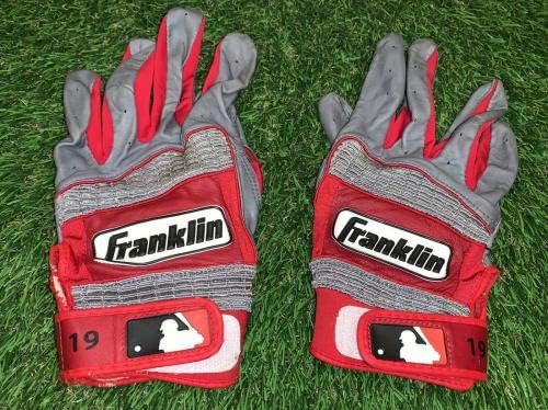 Joey Votto Cincinnati Reds Game Used Batting Gloves potpisan autentifikaciju - MLB Game Used Gloves