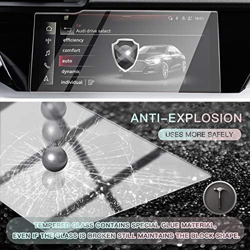 Cdefg Zaštita ekrana za 2020 Audi A3 Typ 8Y Sportback MMI Infotainment Plus Zaštita ekrana za navigaciju automobila za ekran osetljiv