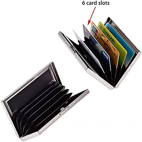 - RFID držač kreditne kartice metalna torbica za vizit karte za muškarce ili žene