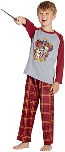 Harry Potter Pidžama Set Raglan Košulja I Pantalona Za Male I Velike Dječake-