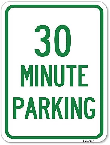 30 minuta parkirališta | 18 x 24 teškim mjernim aluminijskim protokom od aluminija | Zaštitite svoje poslovanje i općinu | Napravljeno