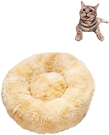 Kućna kuća za mačku žute snimke - krevet za pse s krofnama - mat jastuk kreveta za pas mačji kućni ljubimac Domaći dekor