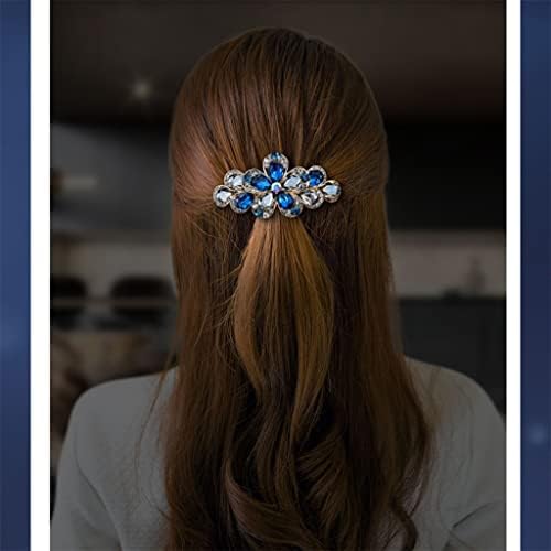 N / A Klip za kosu Elegantna temperamenta za kosu Ženski isječak Headdress Top Clip Spring Clip Dodaci za kosu glava cvijet