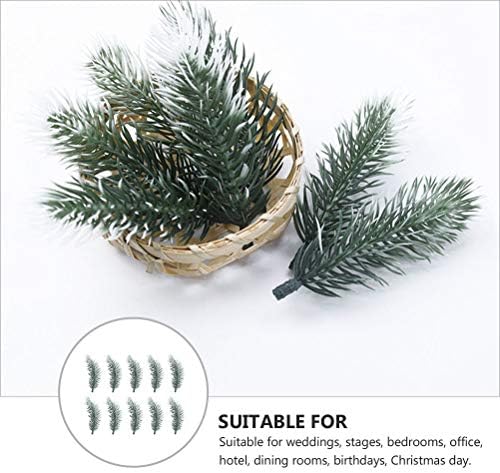 Valiclud 20pcs Božićni ukrasni ručno rađeni materijali Pine štapići LifeLike Pine grančice DIY materijali za diy party božićni vijenac