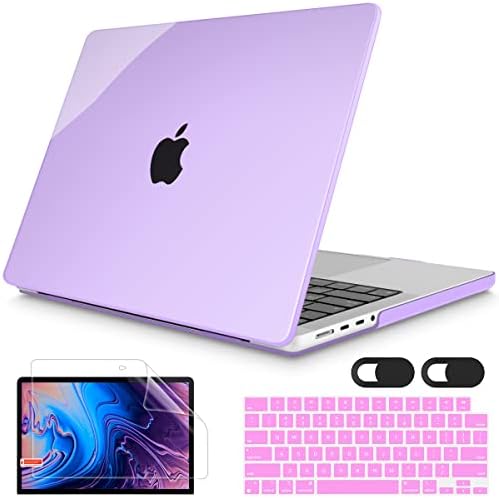Mektron kompatibilan sa MacBook Pro 14 inča 2021 2023 Najnoviji model A2442 / A2779, plastična kristalna tvrda struja za MacBook Pro