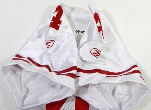 2009 San Francisco 49ers Andy Lee 4 Igra Izdana bijeli dres 42 DP26457 - Neincign NFL igra rabljeni dresovi