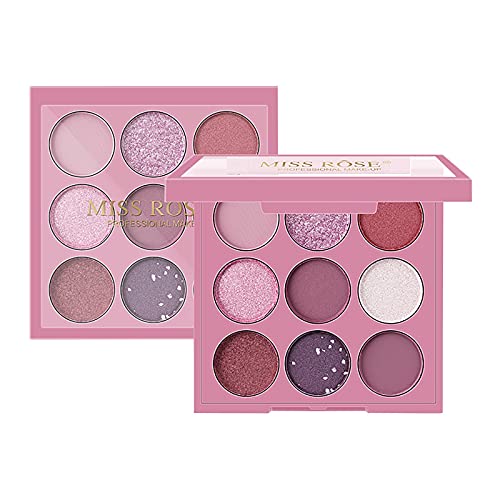 Paleta mat sjenila u boji, Line Make-up Shimmer Glitter sjenilo delikatno, visoko pigmentirano metalik šminka za oči mat svjetlucavo