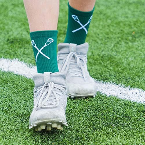 ChalkTalkSPORTS Lacrosse atletske tkane čarape do sredine teleta / samo opuštene / veličine za mlade i odrasle