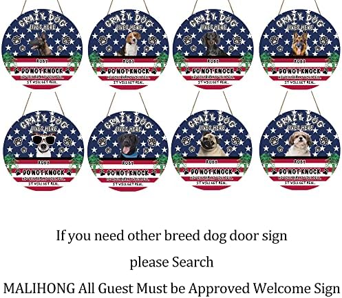 MALIHONG personalizirana američka zastava Weimaraner pas Kućni ljubimci znak za ulazna vrata seoska kuća dekor trijema viseći znak