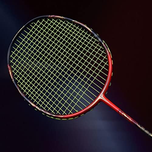 Debeli puni ugljik badminton reket 32 ​​lbs mali reket uvredljivo i odbrambeni razbojni reket za odrasle