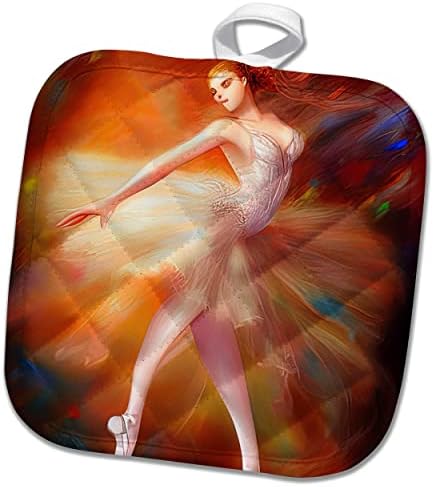 3drose balet digitalna umjetnost - fantastična balerina ples. Elegantni poklon. - Pothilders