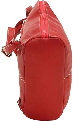 Le Donne Koža U Zip Womans Snimka / ruksak - Premium Kolumbijski kolumbijski ruksak u punom zrnu, 4,5 x 10 x 11,5