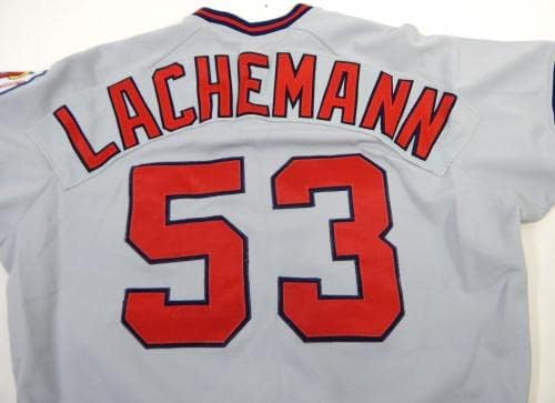 1990 Kalifornija Angels Marcel Lachemann 53 Igra Polovna siva Jersey 44 DP22367 - Igra Polovni MLB dresovi