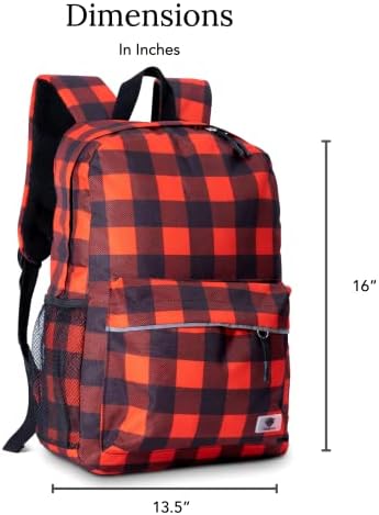 Feriri Kids ruksak za djevojčice, dječake, tinejdžere, recikliranu školsku torbu sa podstavljenim pretinac za laptop, idealno za svakodnevnu