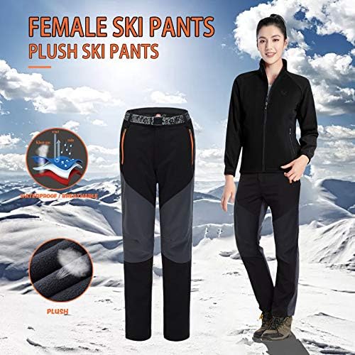 Miashui ženska odjeća Business casual pants meke hlače na otvorenom skijanje-blokiranje plus veličine casual pantalone Rompers