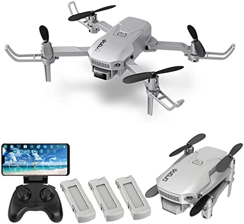 XZRUK RC Drone Sa kamerom 4K, H1 RC Drone Sa kamerom 4k Mini Drone sklopivi Quadcopter za djecu sa funkcijom putanje let bez glave