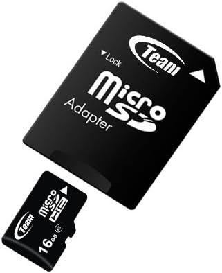 16GB Turbo Speed klase 6 MicroSDHC memorijska kartica za HTC FIRESTONE FUZE AT& T. High Speed kartica dolazi sa besplatno SD i USB