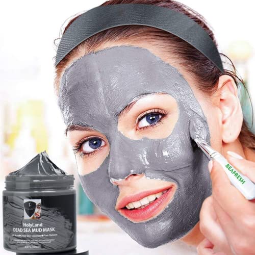 Holy Land Biology dead Sea mud Mask for Face & Body - pore Reducer for Acne, Blackheads, Hydrating Face, Anti Aging - zateže kožu
