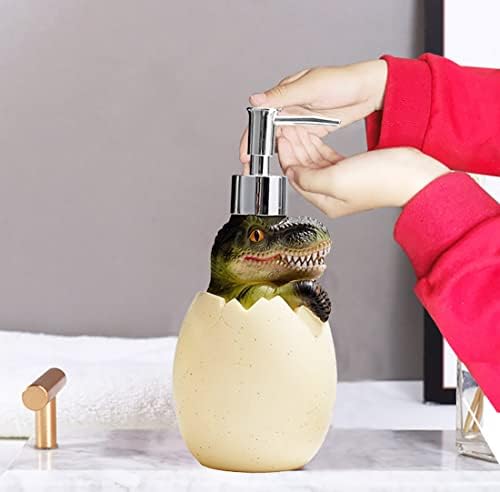Slatka dinosaura za bebe raspršivač pumpe za jaje, ručni sapun, ručni sapun, šampon, dozator za punjenje tuš za odrasle dječje kupatilo,