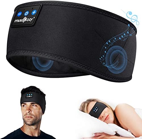 Musiczy slušalice za spavanje Bluetooth traka za glavu, maska ​​za spavanje sa slušalicama za spavanje, sportovi slušalice za spavanje