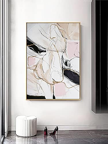 VVANY Hand Painted uljane slike na platnu, boja teksture Grafiti apstraktni ekspresionizam moderni Artwork slike ručno obojene uljane