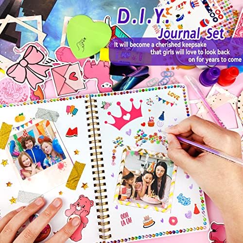Unicorn Journal Kit za djevojčice-odličan poklon za djevojčicu od 6-12 godina-ideje za rođendanske poklone za djevojčice tinejdžerke
