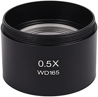 OVBBESS Wd165 0.5 X Stereo mikroskop Pomoćni objektiv Barlow objektiv sa navojem za montažu od 1-7/8 inča