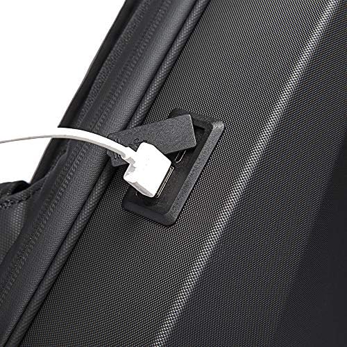 Ruksak za laptop Unisex nosite na EVA Antitheft USB vodootporni bag za laptop - zlato