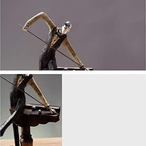 CLGZS Kolekcionarske figurine uredske radne površine modne ukrase ormara za knjige dnevne sobe za obrt za prodaju kafe ukrasnog materijala