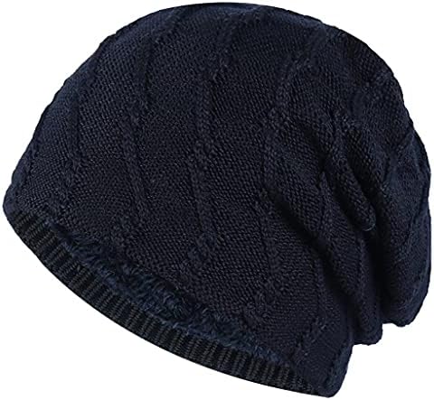 Dshgdjf pletene kape zimski šeširi topli modni skijaški pleteni šešir za mušku mekanu zaštitu za uši pleteni šešir vanjski uzorak