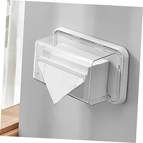 Yarnow Box Clear tkiva kutija toaletni nosač papirnih ručnika Raspršivač pumpanje papira zidna tkiva kutija za papir ručnik držač