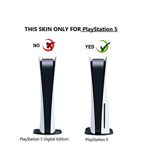Playstation 5 Spiderman koža Vinilna naljepnica otporna na prašinu poklopac naljepnice protiv ogrebotina za PS5 verziju diska konzola