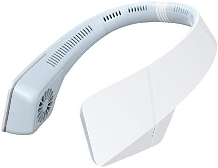 Moresec prijenosni ventilator, 3 brzine Nosivi lični ventilator 360 ° hladan zaslon digitalni ekran Neotnji zaslon bez kose Osobni