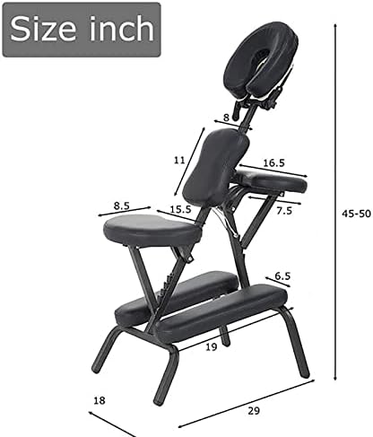 7haha3 multifunkcionalna sklopiva stolica za struganje tetovaža Podesiva masažna stolica prenosiva stolica za uštedu prostora kozmetički