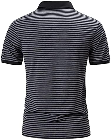 XILOCCER MENS Casual haljina s majicama T majice Muška bluza Najbolji fitness majice Muška košulja na košulju COLLARED Ljetni gumb