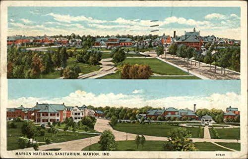 Marion National Sanitarium Marion, Indiana u originalnoj antičkoj razglednici 1931