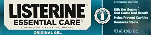 Listerine Essential Care Fluoridna Pasta Za Zube Gel-Mint, 4.2 Unca