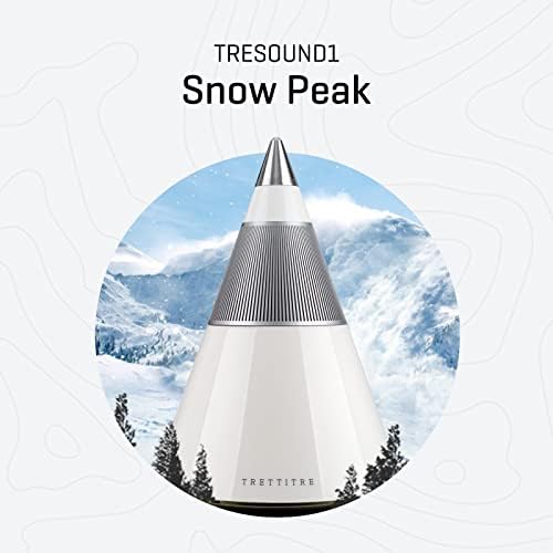 trettitre Tresound Hi-Fi Bluetooth zvučnik sa Surround zvukom od 360 stepeni i dubokim bas odzivom,ručno izrađenim drvenim kućištem