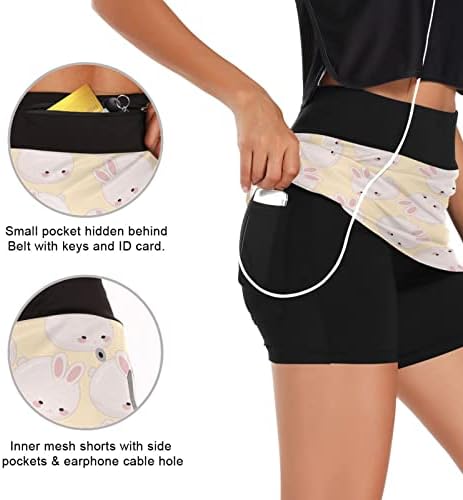 Od suknje za smeće za žene sa džepovima s džepovima kratke hlače Atletski golf skrots trčanje treninga Sportska suknja s - xxl