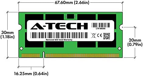 A-Tech 4GB RAM-a za Dell Latitude D830 | DDR2 800MHz SODIMMM PC2-6400 200-PIN ne-ECC modul za nadogradnju memorije
