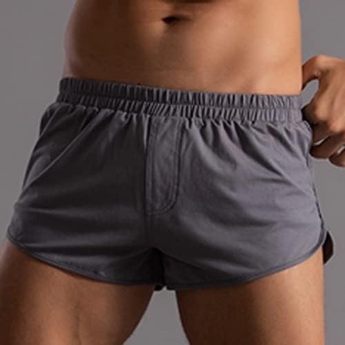 Bokserice za muškarce pakovanje muške ljetne jednobojne pamučne hlače elastična traka labave brzo suhe gaćice za duge noge za