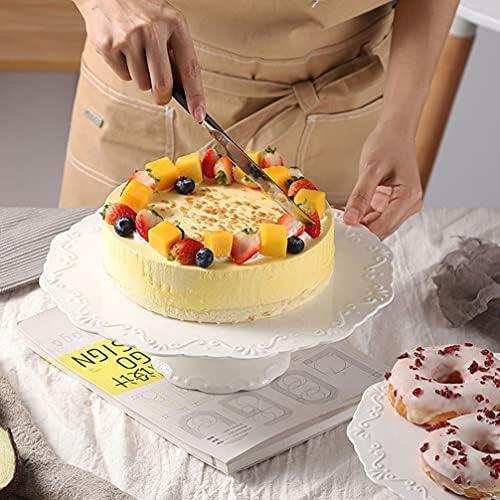 Stalak za torte keramički držač za deserte za torte okrugli stalak za torte stalak za kolače keramičke ploče za deserte za grickalice