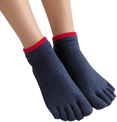 Baishitop Trainer Pet trčanje ženske čarape Prozračne sportske prstene čarape pamučne čarape Ženske čarape Poklon set