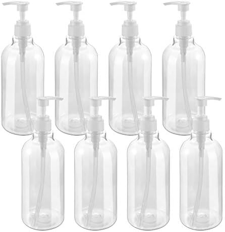 Cabilock 8pcs Clear SOAP raspršivači pumpe Pumpe za punjenje PP pumpe Dispenzeri ručnih sapuna za šampon, balzam, pranje, sapun, losion,