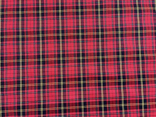 AMORNPHAN 60 inčni Plaid Škotski tradicionalni uzorak tartan motiv štampan tkana pamučna tkanina za odjeću stolnjak dekorativno