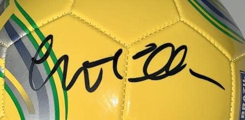 Willian potpisao Brazil Soccer Ball PSA COA AI28021 - AUTOGREM Fudbalske loptice