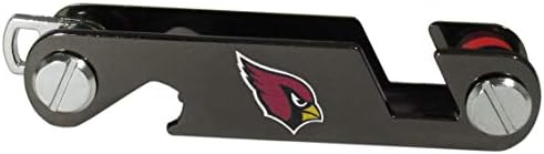 Siskiyou sportski NFL Arizona Cardinals koža Tri puta novčanik & ključni organizator, jedna veličina, crn